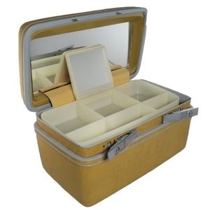SAMSONITE Sears Courier Cosmetics Travel Case, Vintage 1960s